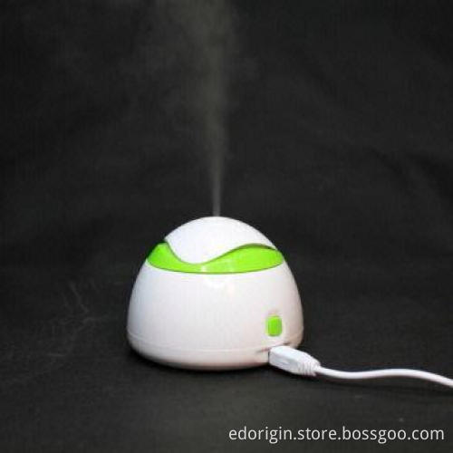 Mini USB Round Air Diffuser, 60mL Water Capacity, Ultrasonic Humidifying